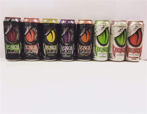 venom energy drink flavors.